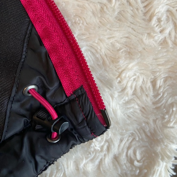 The North Face Fleece Fluffy & Soft Zip Up Jacket Adjustable Waist Front Pockets - Picture 8 of 13